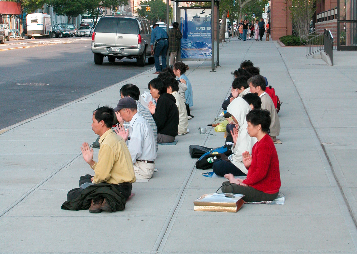 Peaceful Protest At The Chinese Mission 2009