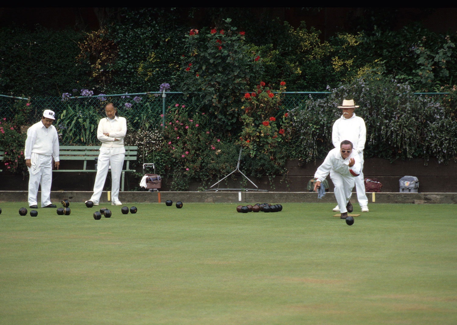 Lawn Bowlers in Golden Gate Park 1999