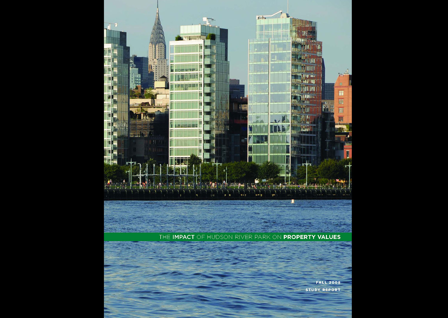 The Impact of Hudson River Park on Property Values 2008