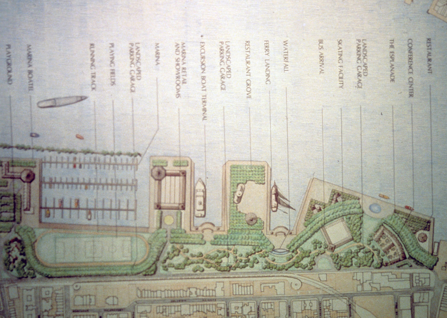 Original Brooklyn Piers 1 through 6 Plan 1994