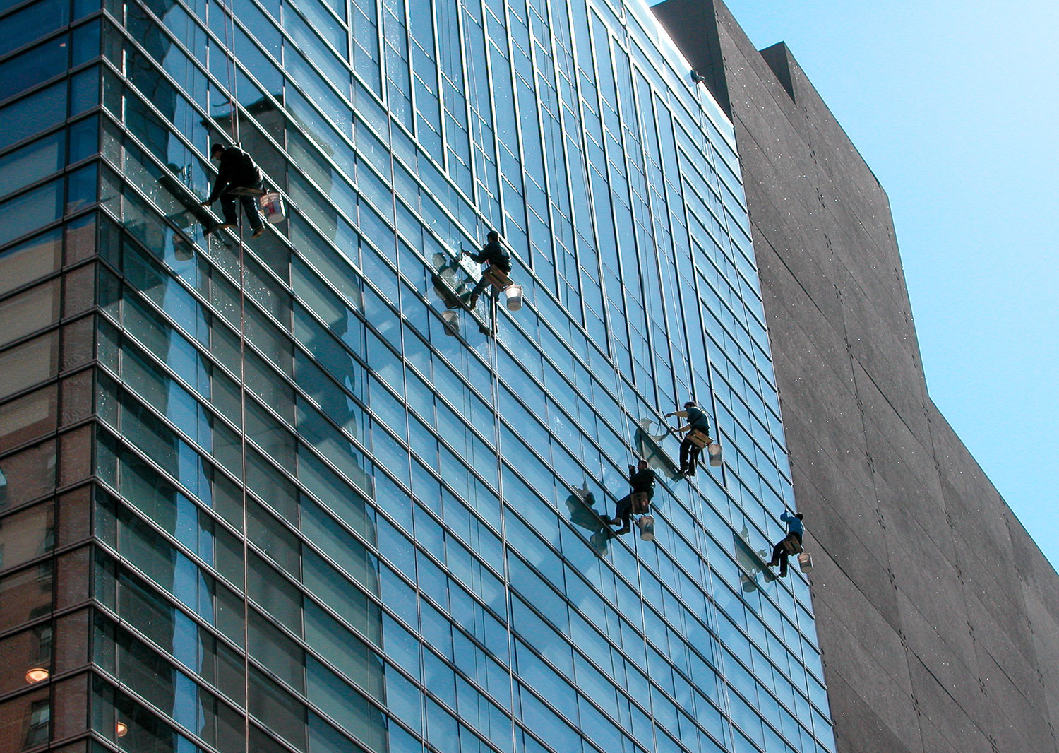 Sotheby's Window Washers 2013