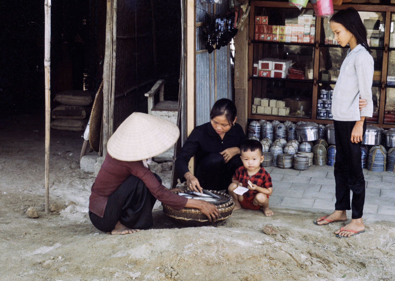 Fish Monger Tam Nghai, Vietnam 1967