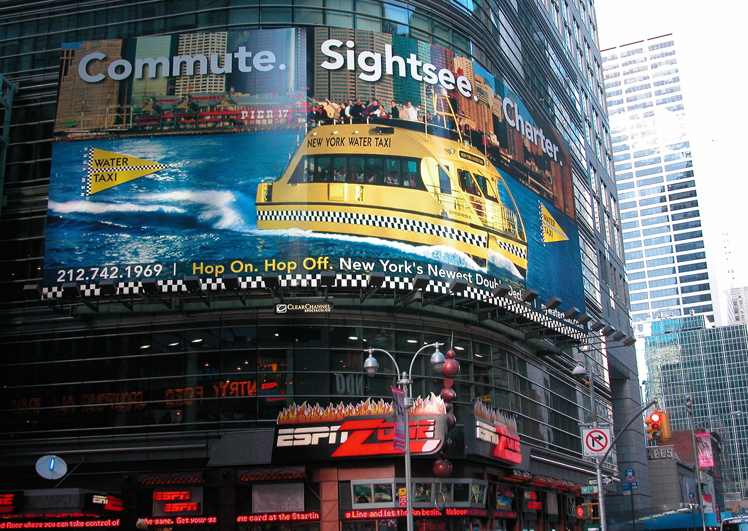 Times Square Billboard 2003